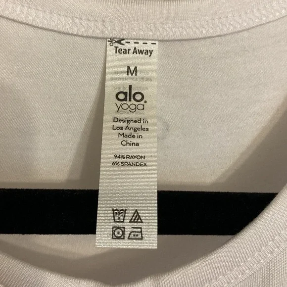 Alo Yoga Cover Tank M - Picture 6 of 9